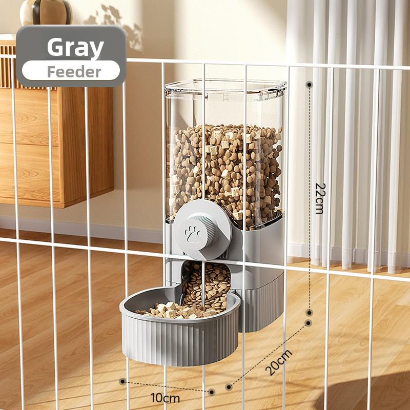 Cat Hanging Type Pet Water Dispenser Dog Drinking Supplies Hanging Cage Dog Basin Cat Bowl Automatic Feeder