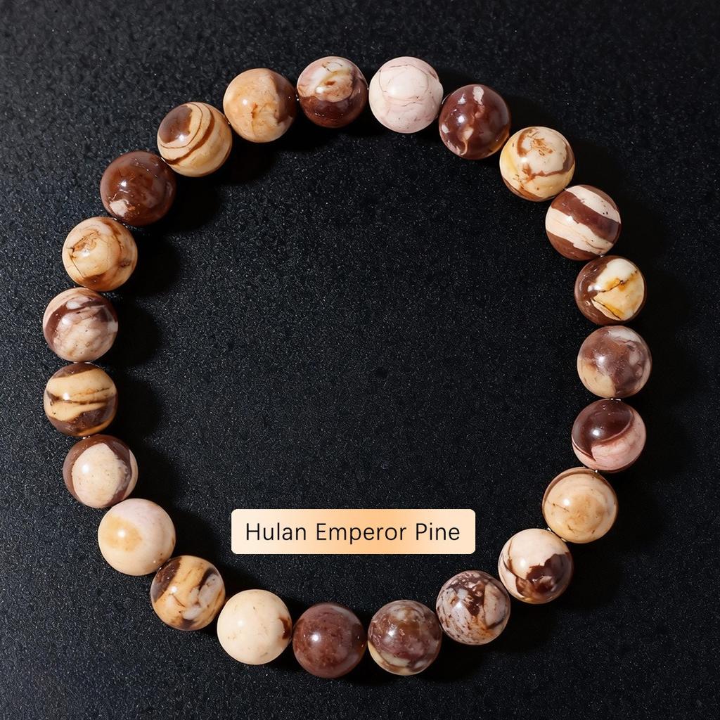 Festive Gifts Assorted Natural Stone Beaded Bracelet Set Crystal Fashion Jewelry For Men And Women Daily Wear Simple Versatile Accessory