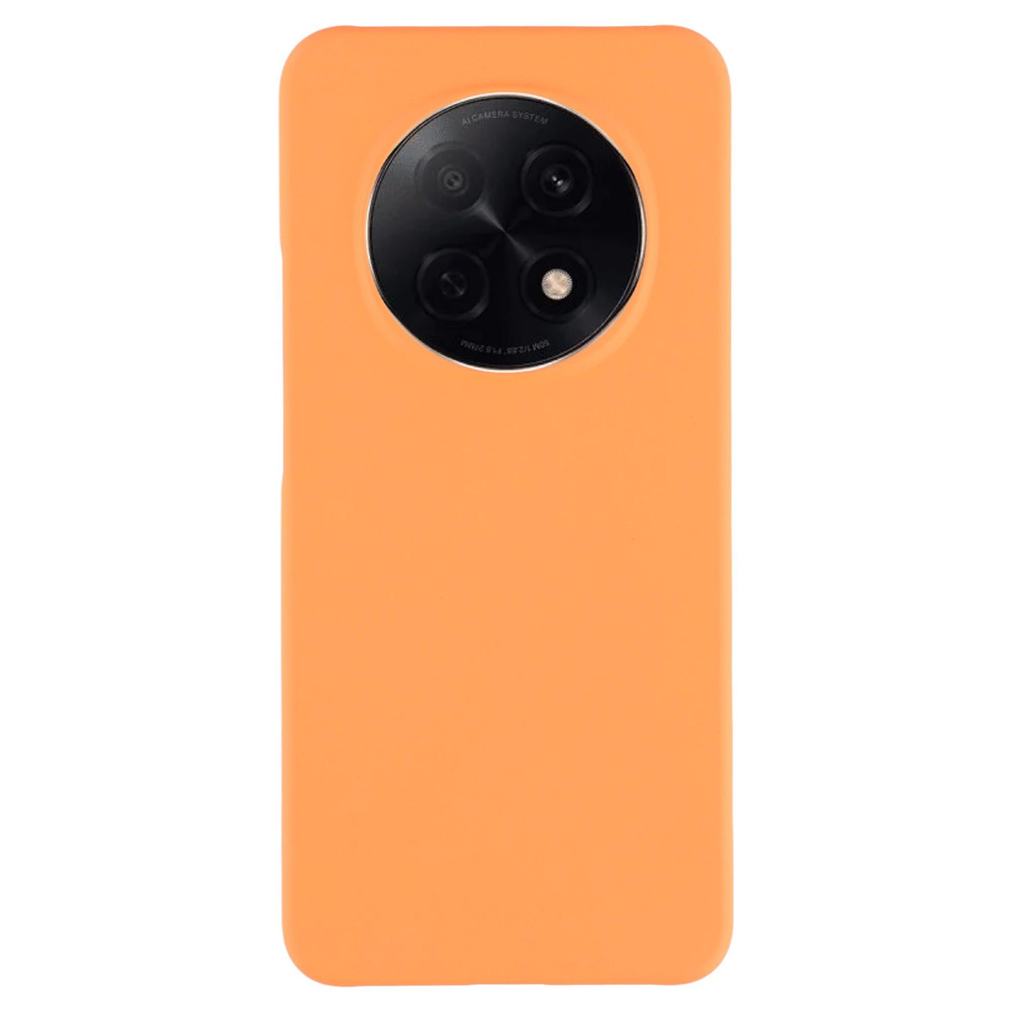 

For Oppo A5 Pro 5G Case Hard PC Frosted Minimalist Phone Cover Orange