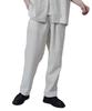 WEGO Linen and Rayon Easy Relaxed Summer Loose Perfect Gift for and Size Men's Pants, Wide-Length, Fit, Breathable, Clothes, Simple, Fit, Spring,