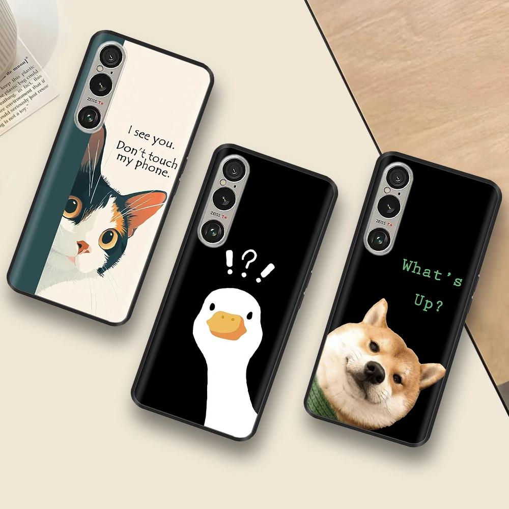For Sony xperia 1 VI Case New Design Soft Back Cover Silicone Phone Case For Sony Xperia 10 VI 2024 Cases 10VI Protection Fundas