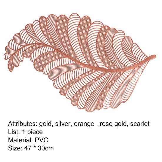 Izolace prostírání na stůl Protiskluzové podložky na stůl PVC odolné proti skvrnám