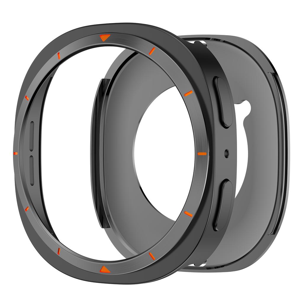 Pour Samsung Galaxy Watch 8 40mm 44mm Accessoires Protection d'écran rigide antichoc Coque bumper pour Galaxy Watch 8 Housse en PC Métal