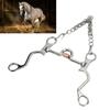 Pelham Bit Strong Fine Workmanship Stainless Steel Horse Bit for Horse Riding Equestrian Performance