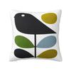 Custom Early Bird Granite Cushion Cover 40x40cm Orla Kiely Floral Velvet Cute Pillow Case Home Decoration