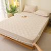1PC Home Mattress Cover Waterproof Thickened Quilted Waterproof Bed Cover Breathable Fitted Bed Sheet  (No Pillowcase)