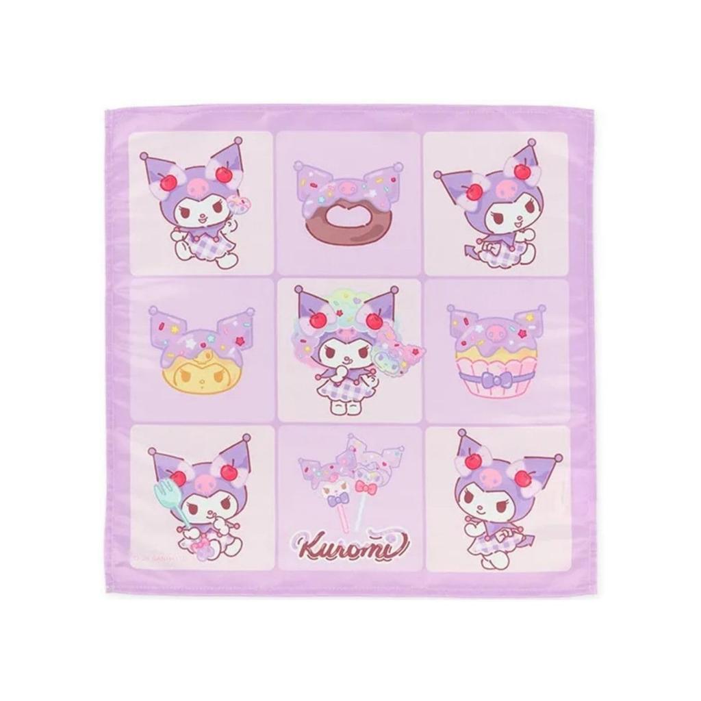 Salonje Sanrio Napkin Lunch Cloth Set Kuromi 43 X 43cm 43603 3-Piece