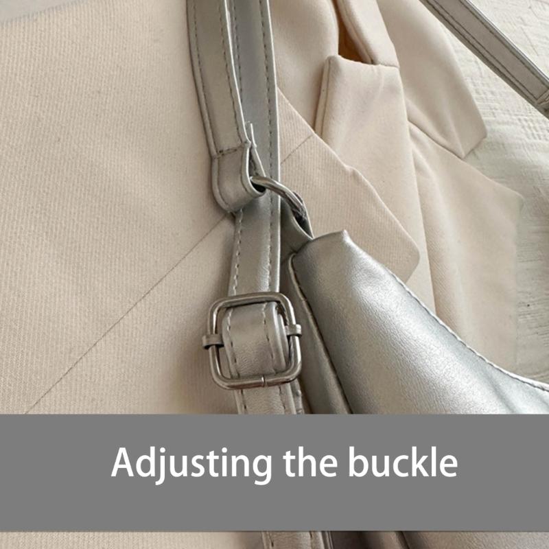 Women PU Leather Crossbody Bag Chain Shoulder Bag Casual Backpack Student School Bag Large Capacity Messenger Bag