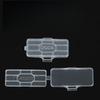 Wire Label Cable Tie Tag 50Pcs Plastic Transparent Case for Daily Office Home Network Cable Organization