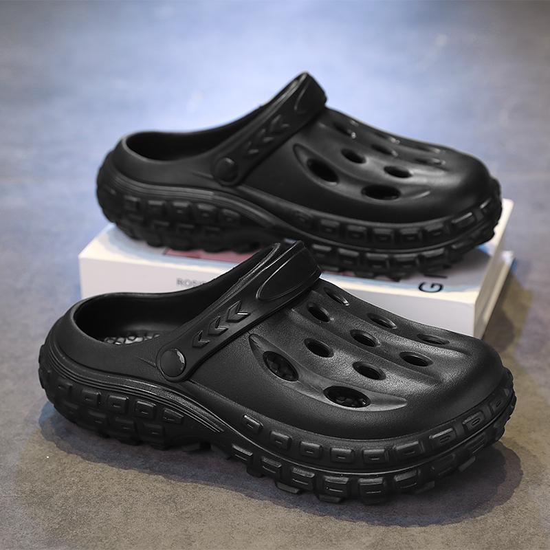 Mens Summertime Garden Shoes Non Slip Breathable Sandal Shoes Eva Stylish Slide Shoes Unisex Soft Orginal Slides Women High Quality Solid