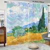 Alphabet Printed Door Curtain Window Curtain Bedroom Living Room 41.3in x 90.5in Curtain Heat Noise Reduction