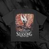 Silksong Printed Short Sleeved Mens and Womens Summer Pure Cotton Comfortable Loose and Fashionable Round Neck Tshirt Top