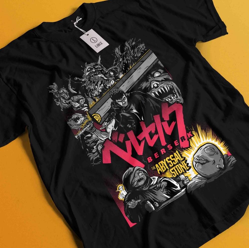 

Берсерк Футболка Гатс Футболка Гриффит Футболка Каска Футболка Воин Аниме Манга Фарнезе M