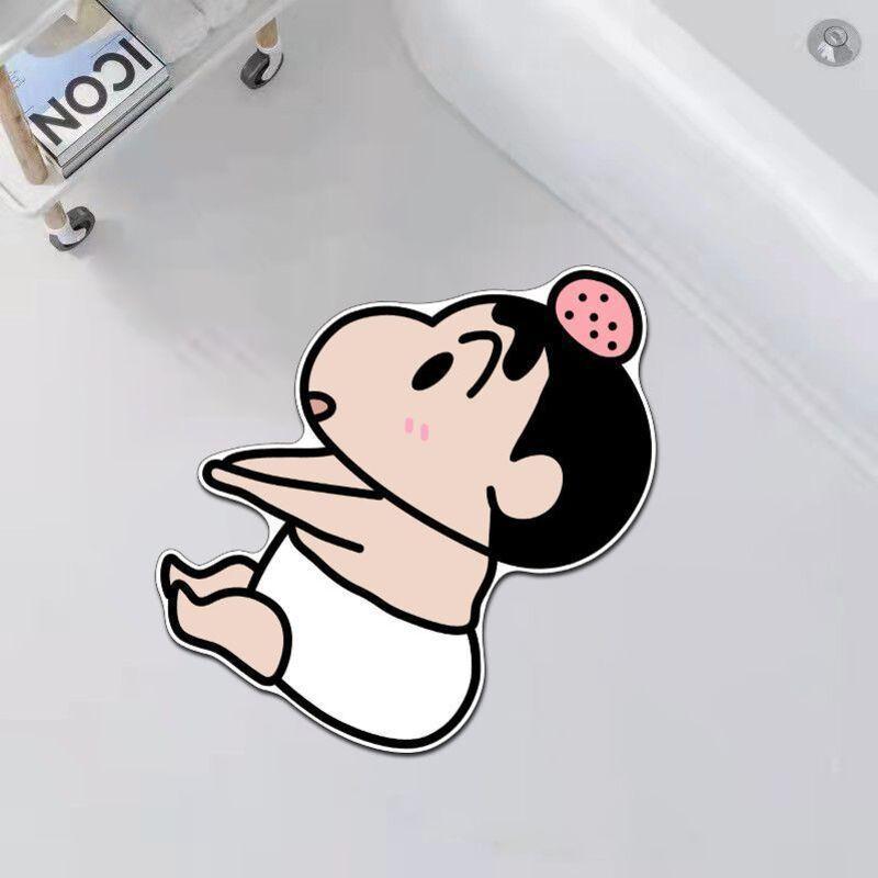 

Bathroom Floor Mat Diatom Mud Pad Bathroom Anti Slip Moisture-wicking Pad Entry Door Bedroom Carpet Durable Durable 40 * 60 cm