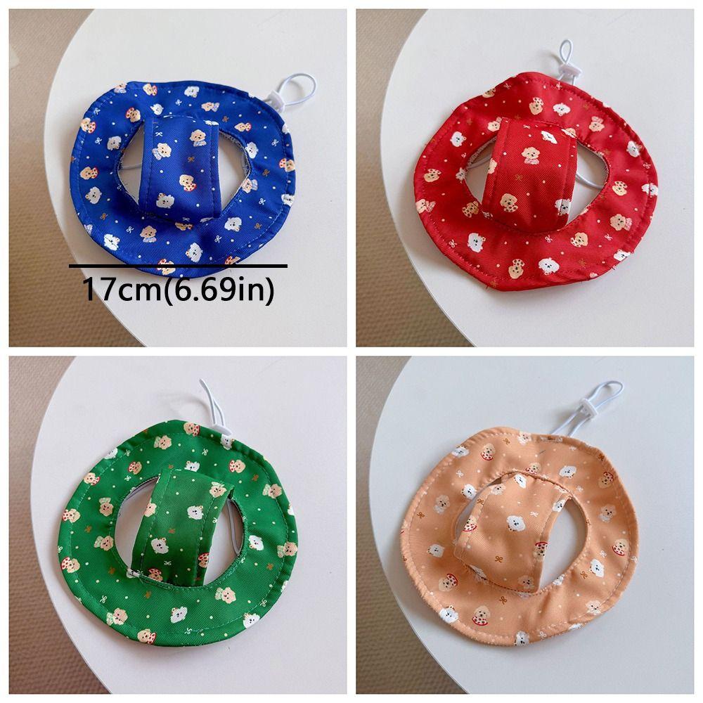 Breathable Dog Fisherman Hat Adjustable Pet Sun Cap Party Photo Dress Cat Sunscreen Hat  Kitten
