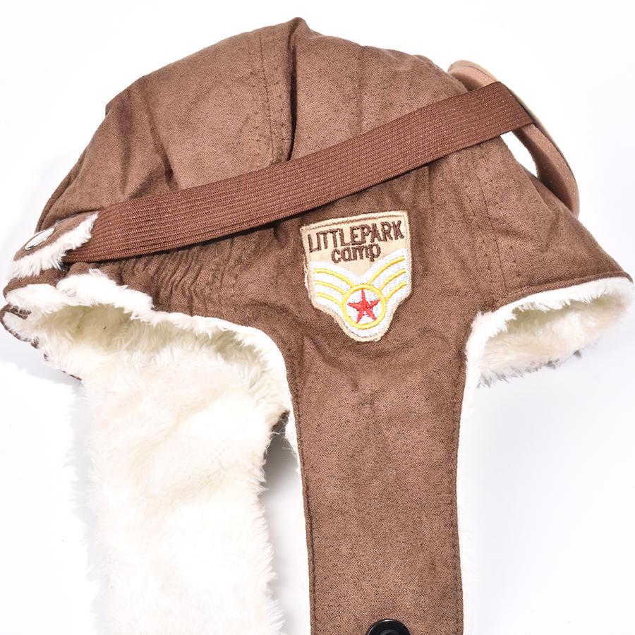 Nuovi Cappelli da Pilota per Bambini moda Cappello Aviatore Paraorecchie Berretti Bambini Autunno Inverno Caldo Paraorecchie Tappo Protezione Orecchie Bambino Festa regalo