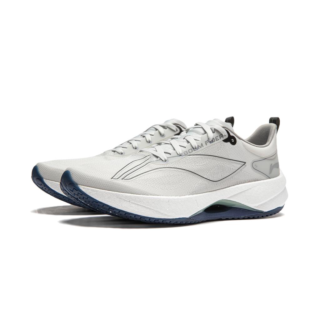 Li-Ning Ultra Light 21 High Resilience Cushioning Breathable Low Top Running Shoes Men Sneaker Light-Grey ARBU001-39