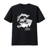 Vintage Streetwear Scarface Tony Montana Black White Print Casual T Shirt Vintage Washed Unisex Streetwear Stretched Versatile