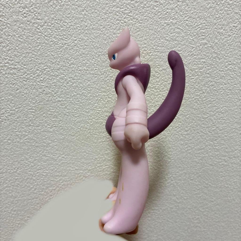 Used Poke Soft Vinyl Mega Mewtwo X Rare Mewtwo Pokemon Figure Out of Print