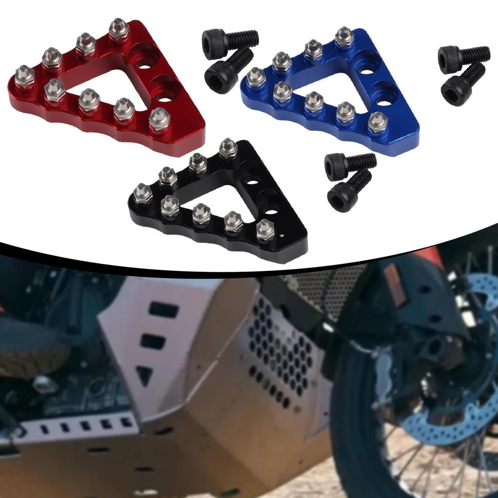 Rear Brake Pedal Lever Step Tip Replacement Sturdy Professional Accessories Easy to Install Brake Pedal Lever Tip Plate