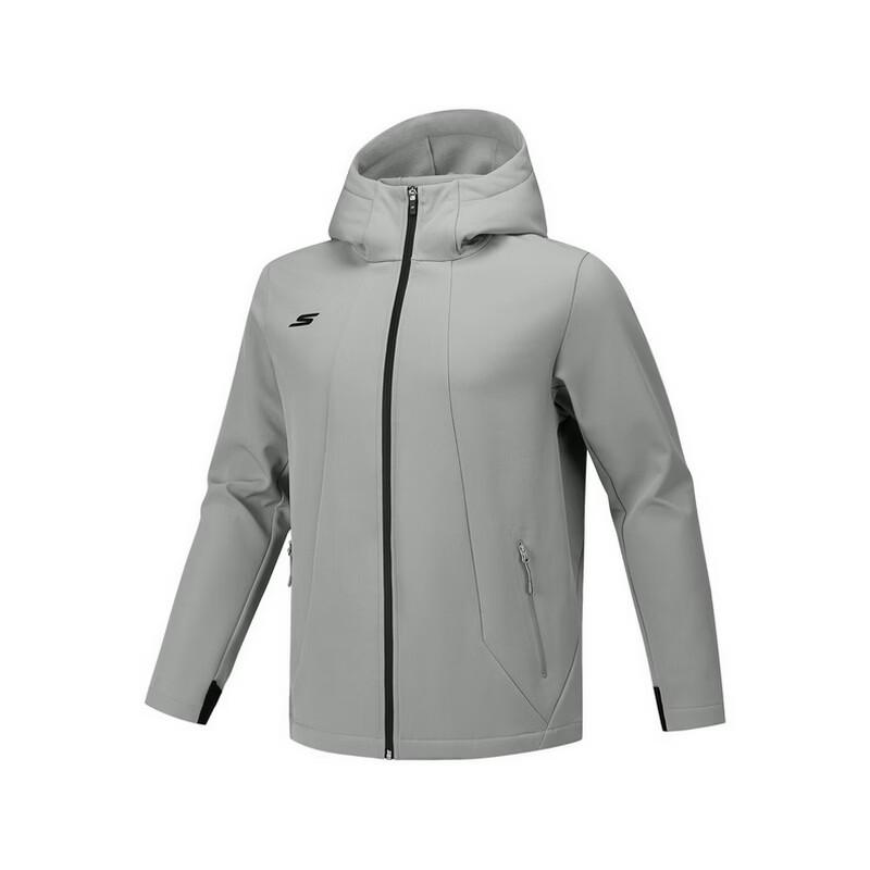 Skechers Men s Hooded Woven Casual Jacket M