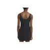 Nike Solid Color Side Pocket Double Strap Training Dress Women Dresses Black DA0156-010