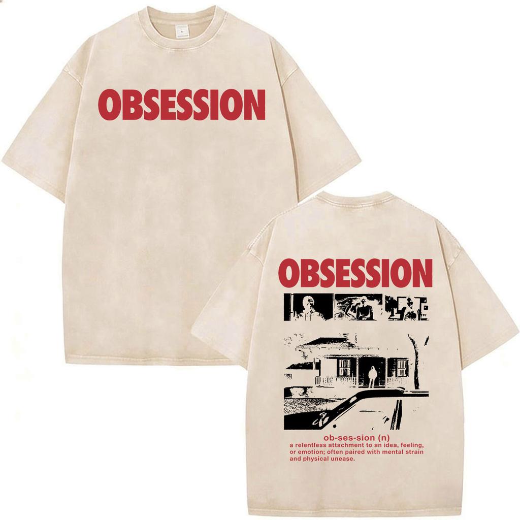 Maglietta Nikki Lavata Vintage Ossessione Film Horror Uomo Donna Moda Magliette Gotica Cotone Oversize Manica Corta