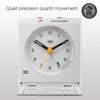Travel Alarm Clock White BC05W BRAUN/Brown