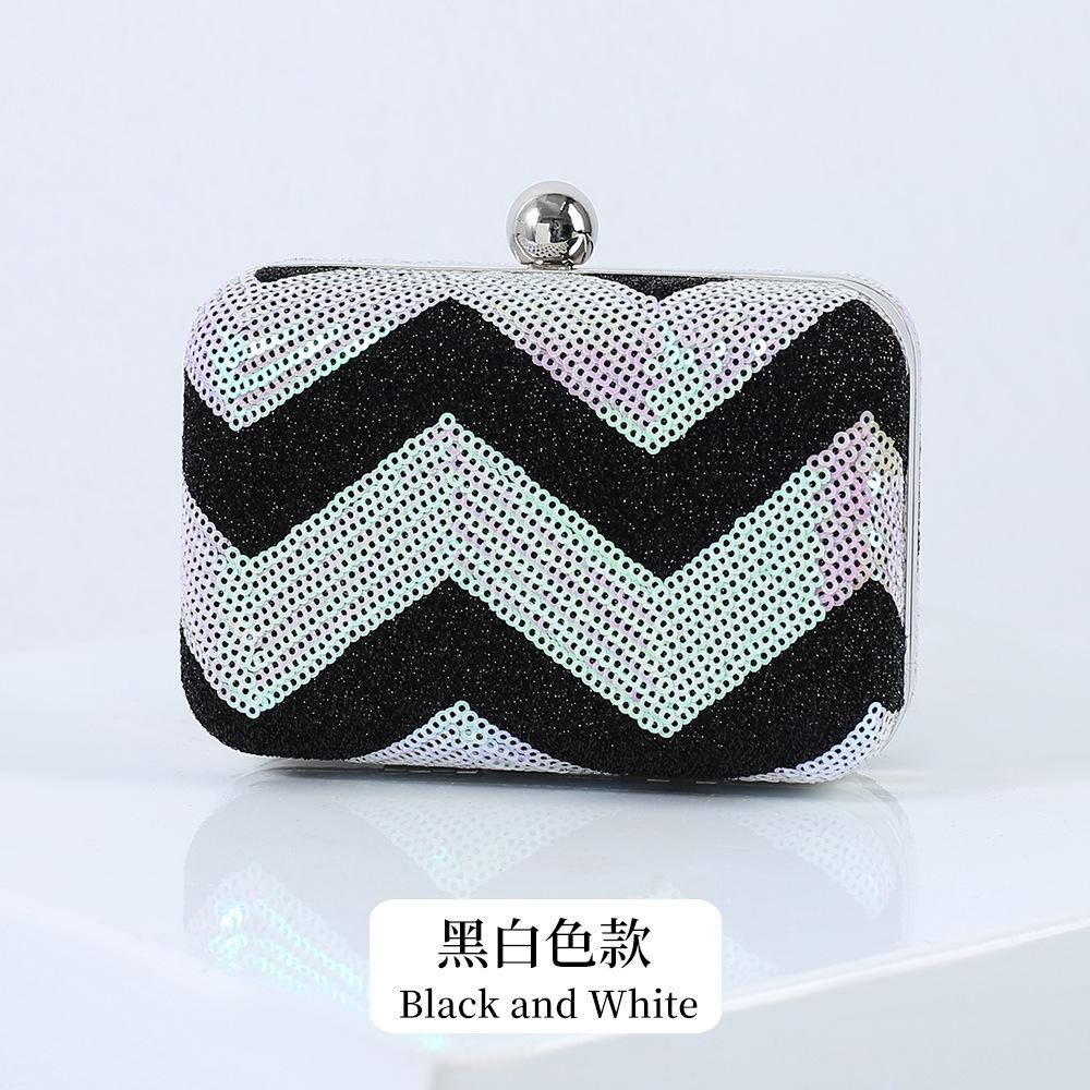 Green Clutch Bags Luxury Designer Sequins Wallets for Women Handbags Trends 2024 Elegant Purse Crossbody Evening Bag Female
