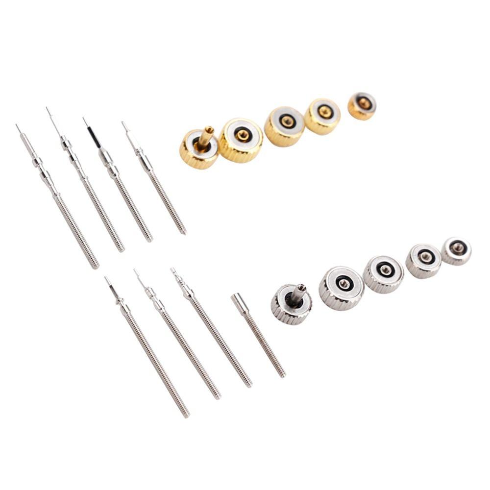 Assorted Kit Watch Crown Spring Bar Set Watch Stem Extender  Replacement Parts