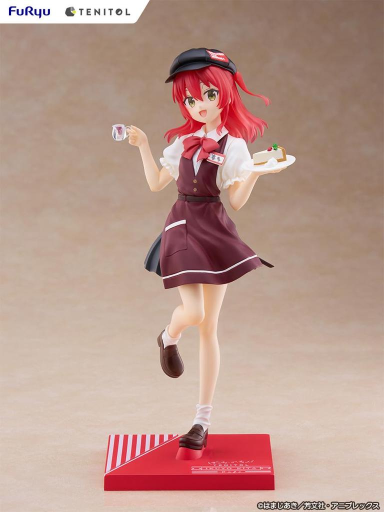 TENITOL Bocchi the Kita Ikuyo Cafe Style Painted Complete Figure Rock! Ver.