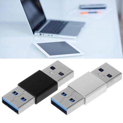 1 Pc Portable USB 3.0 Male To Male Extender Adapter High Speed Connector Coupler Durable Stable Mini Lightweight Adapter