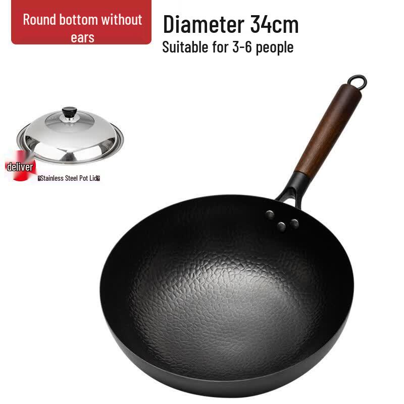 Zijin He s Handmade Non-stick Iron Wok