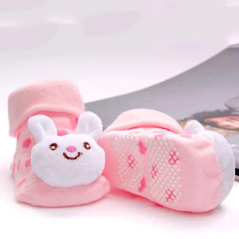0-18Month Newborn Baby Boys Girls Socks Cotton Animal Infant Socks For Girls Boys Cute Anti Slip Toddler Floor Sock 2023
