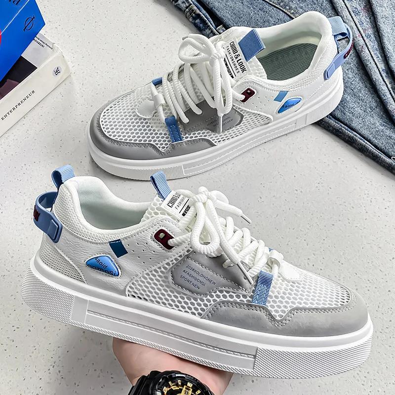 

Fashion New Summer Men Shoes Vulcanize Shoes Breathable Men Sneakers Mesh Casual Shoes Man Trainers Tenis Masculino zapatillas hombre 44