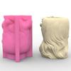 Flower Pot Silicone Mold Angel Resin Mould DIY Succulent Planter Molds Craft Art
