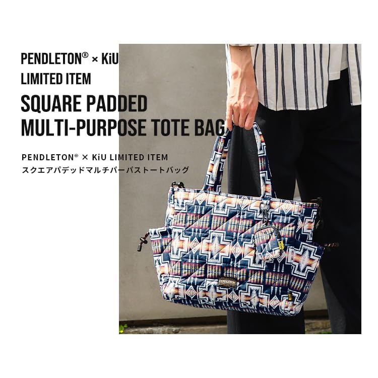 KiU Pendleton Square Gepolsterte Tote Groß Schulter Harding Mehrzwecktasche, Wasserdicht, Wasserabweisend, Gesteppt, Fassungsvermögen, Tasche, Stilvoll, Niedlich, Lässig,