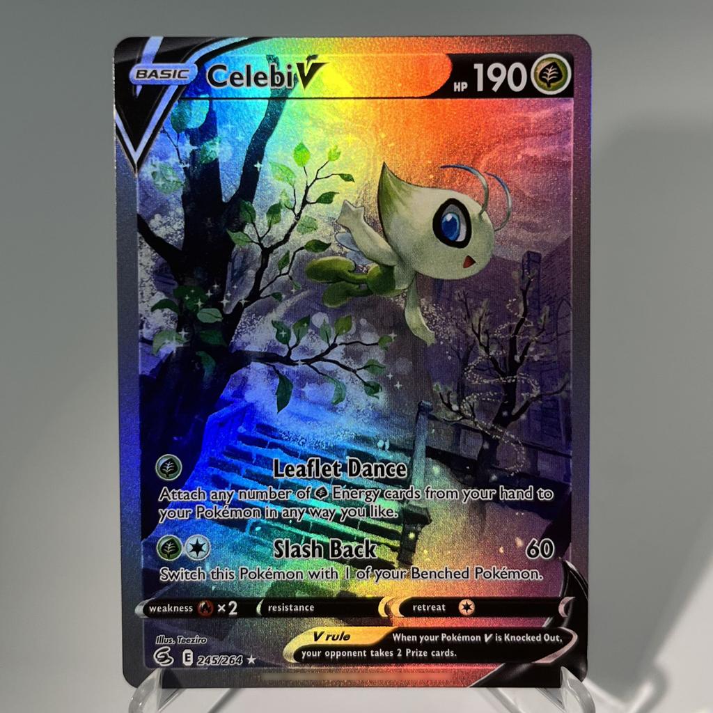 Pokmon Go Pkm Cards Ptcg6-E Gx Rainbow Mewtwo V Dragonite Vstar Rare Collection Battle Toys Gifts For Hobbies