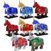 Medieval Zoo Building Blocks Character Accessories Mounts Animals Deer Elephants Camels Wolves Warhorses Bricks Toy Gifts K080