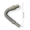 Under Sink Wash Basin Pipe Deodorization Retractable Flexible Plastic Drain Tube Kitchen Bathroom Draining Tub Plumbing