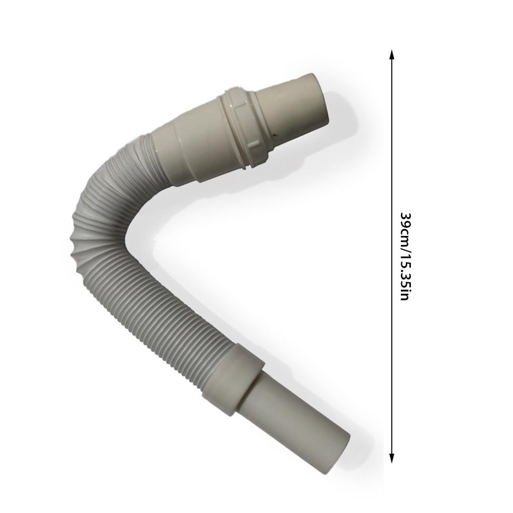Under Sink Wash Basin Pipe Deodorization Retractable Flexible Plastic Drain Tube Kitchen Bathroom Draining Tub Plumbing