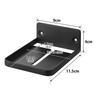 Yamazaki Smart Floating Storage Camera Rack Plasterboard 9cm W X D X 4cm Model 4089 Wall-Mounted (Includes Tweezers), Black, 11.5cm H, Wall-Mounted,