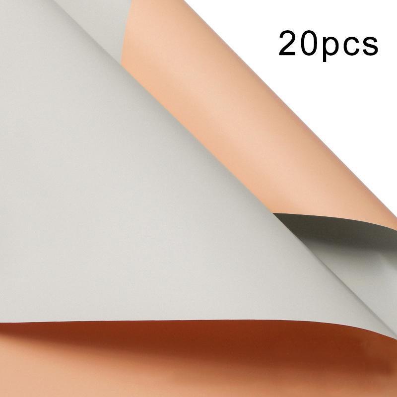 20Pcs Waterproof Flower Gift Wrapping Paper Florist Bouquet Packaging DIY Decor