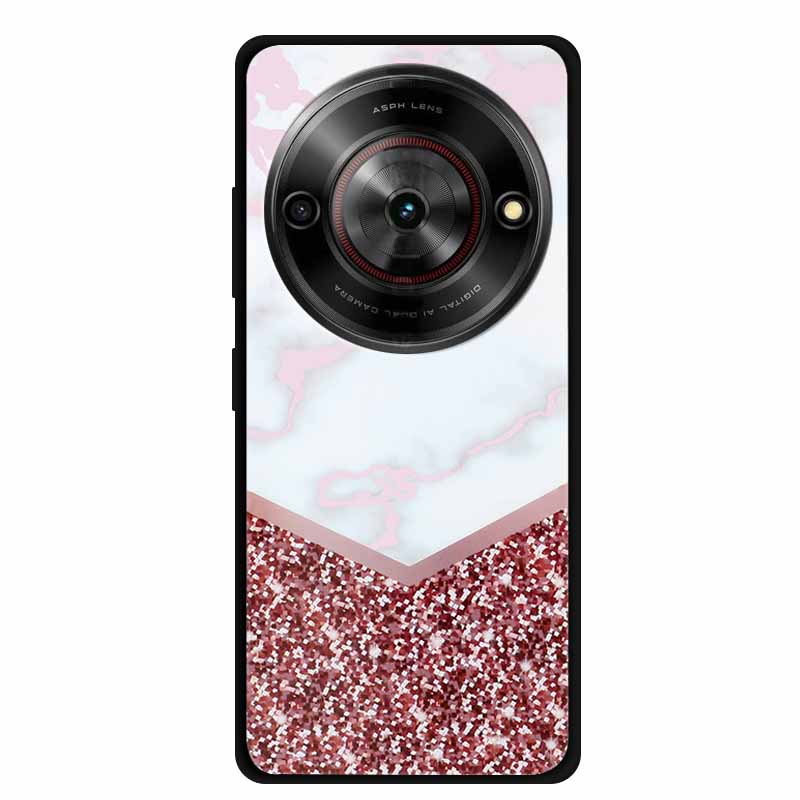 For ZTE Blade A75 5G Case Luxury Marble Silicone Soft Phone Cover for ZTE Blade A75 5G Protective TPU Back Shell Coque Capa A 75