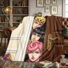 JoJos Bizarre Adventure Bedruckte Flanelldecke Warm Bequem, Für Schlafzimmer, Sofas, Reisen -HE31