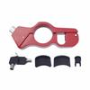 Aluminum Alloy Anti-Theft Grip Lock Red Color Universal Handlebar Lock  For Electric Bike