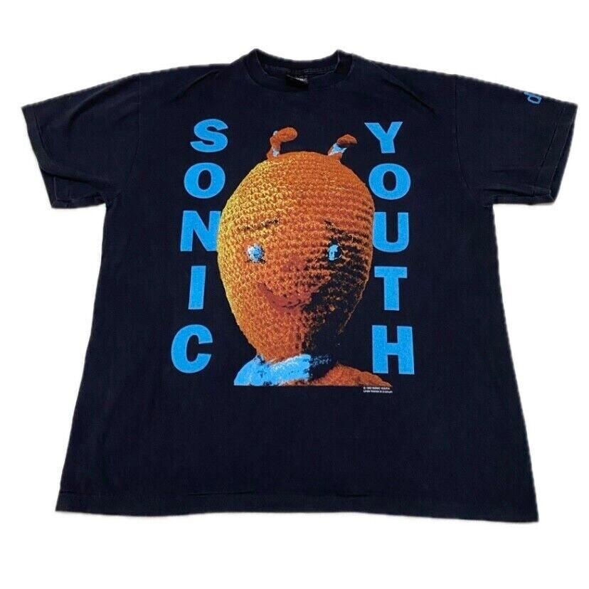 Sonic Youth Dirty 1992 Vintage Velikost XL Tričko s jednoduchým stehem s obřím štítkem REPRINT