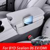 For BYD Sealion 06 EV/DMI 2025 2026 Center Console Armrest Booster Pad Interior Modified Storage Accessories