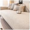 Woven Cotton and Linen Sofa Cushion for All Seasons Universal Non-slip Sofa Cover Cover Backrest Cover Cloth Towel