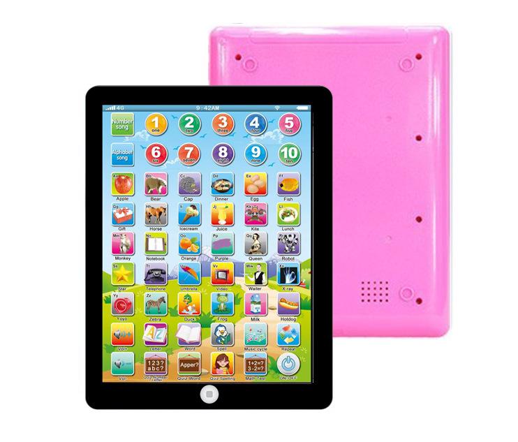 Bilingual Children's Tablet: English-Russian Educational Learning Machine with Reading Pen and Story Function